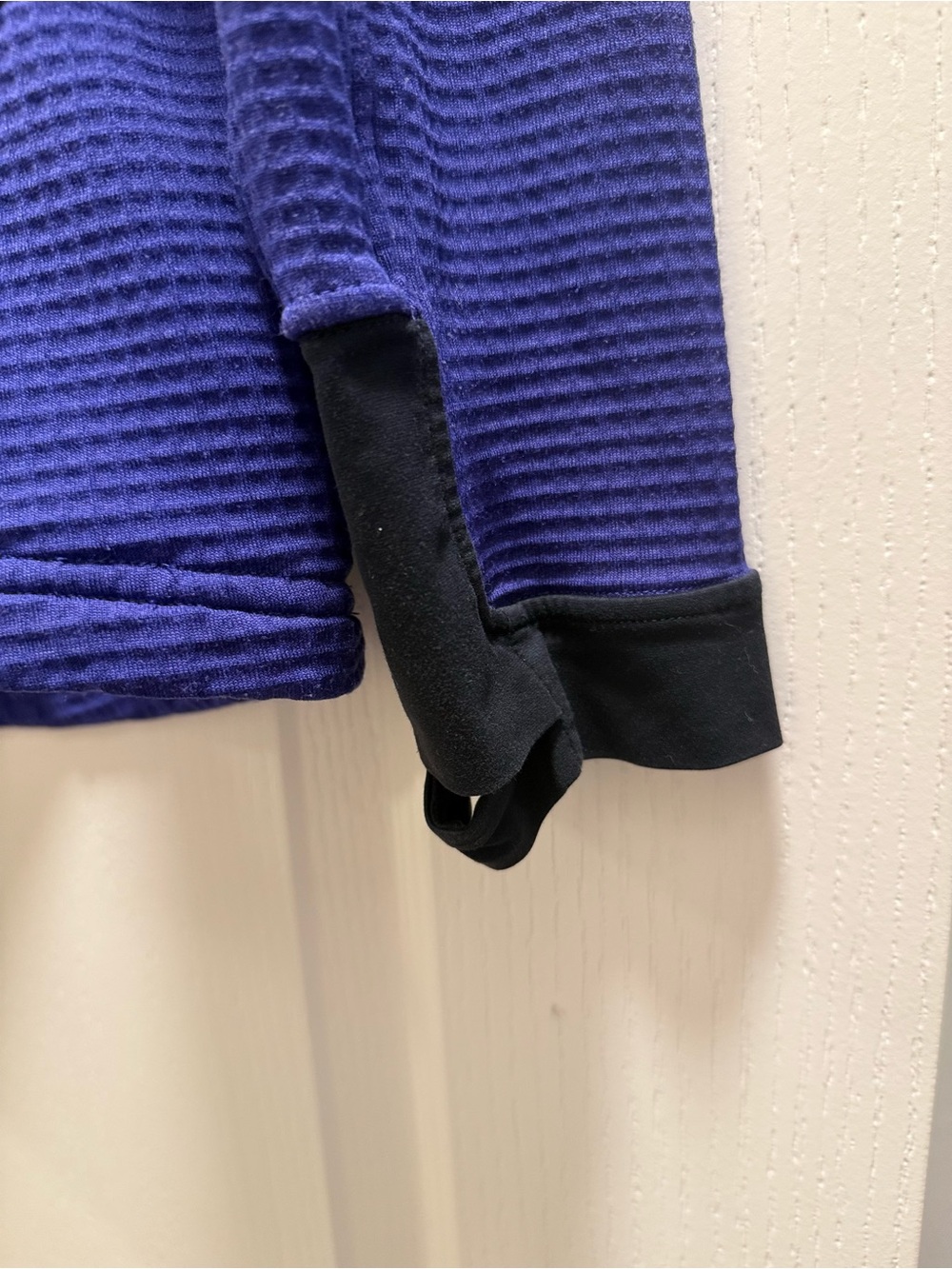 Mountain Hardwear Purple Half-Zip Waffle Pullover - Picture 3 of 6
